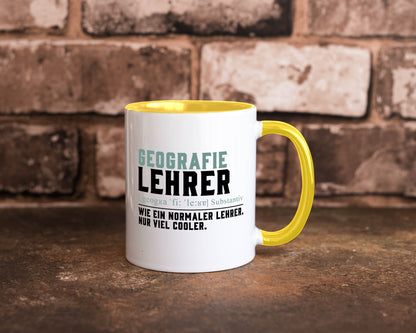 Geographielehrer | Lehrer Unterricht Lieblingslehrer lustiger Spruch Geschenk