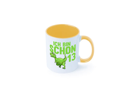 13. Geburtstag | 13 Jahre Dino Dinosaurier Humor Geschenkidee Tasse