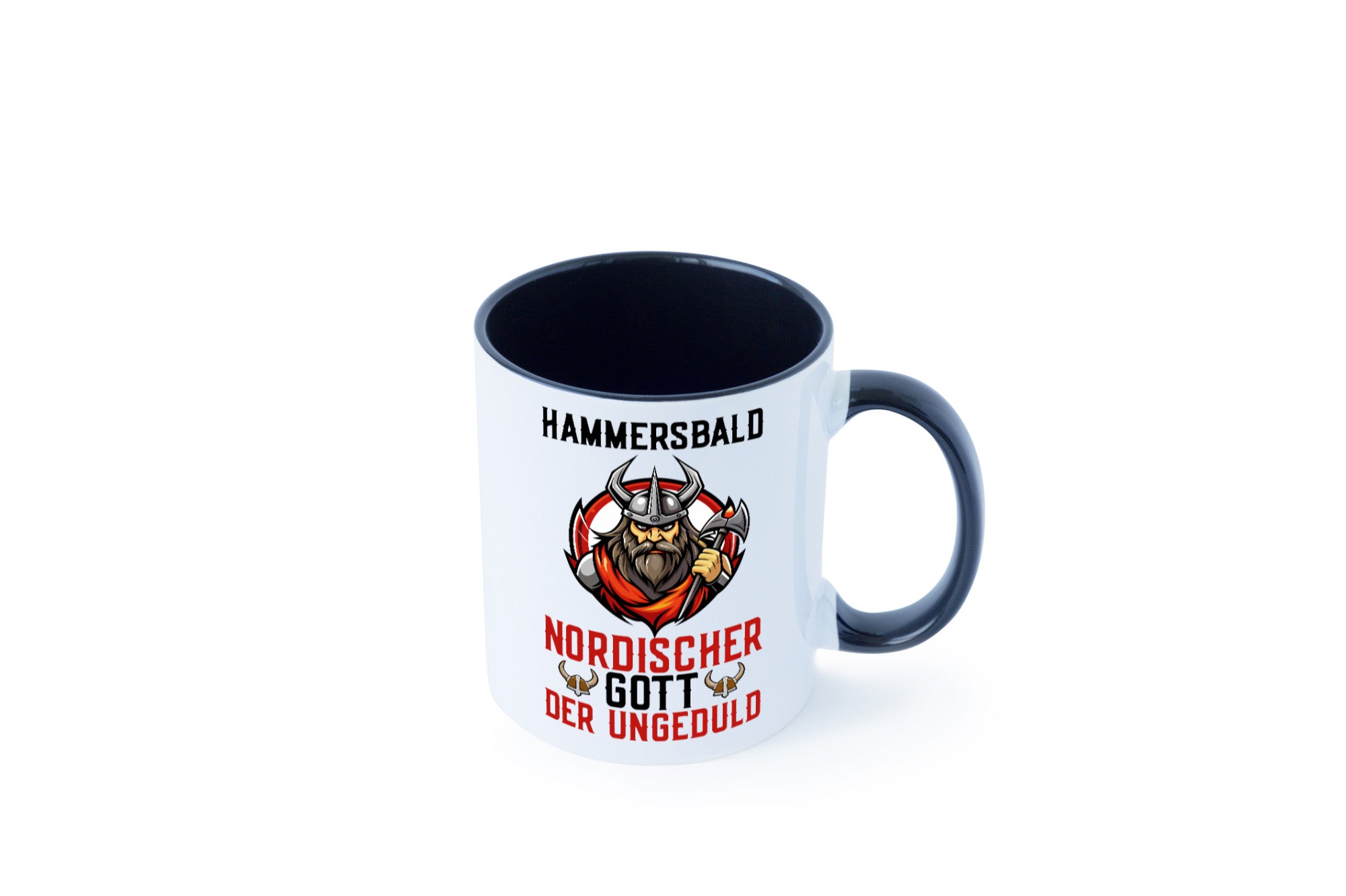 Hammersbald Nordischer Gott der ungeduld Humor Geschenkidee Tasse