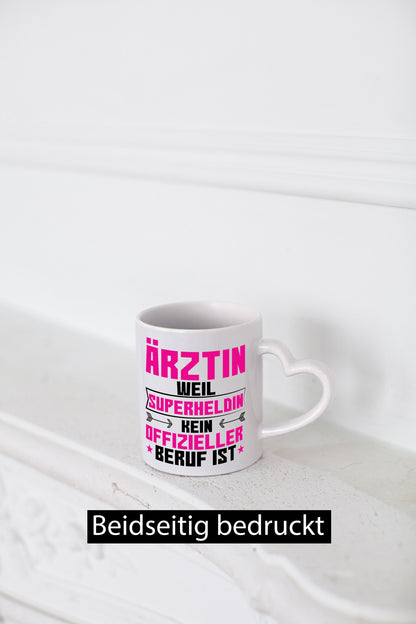 Superheldin Ärztin | Medizin Doktorin Fachärztin lustiger Spruch Geschenk Humor