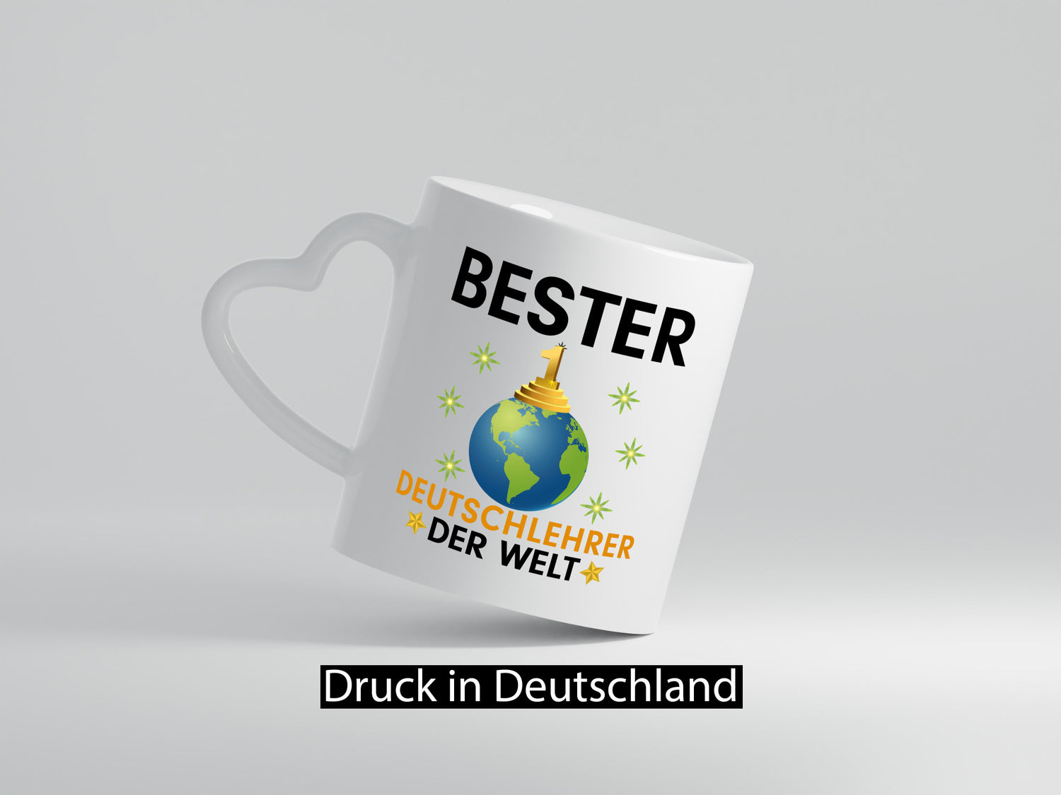 Welt Bester Deutschlehrer | Lehrer Schule Geschenkidee Humor Tasse