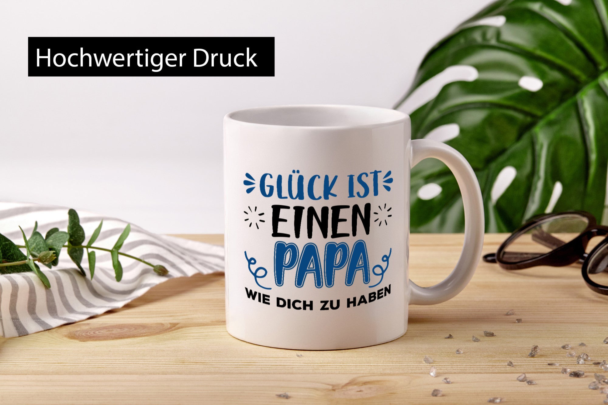Einen Papa wie dich | Vater Tasse Vatertag Glück Geschenk Familie Geschenkidee
