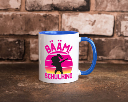 Bääm Schulkind | Einschuldung Schulanfang Geschenkidee Humor Tasse