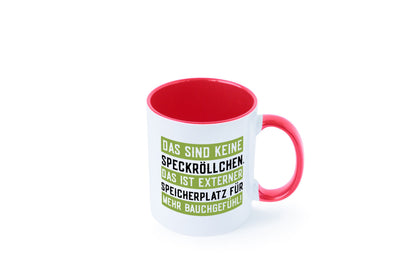 Keine Speckröllchen | Softwareentwickler PC Körperfülle Geschenkidee Humor Tasse