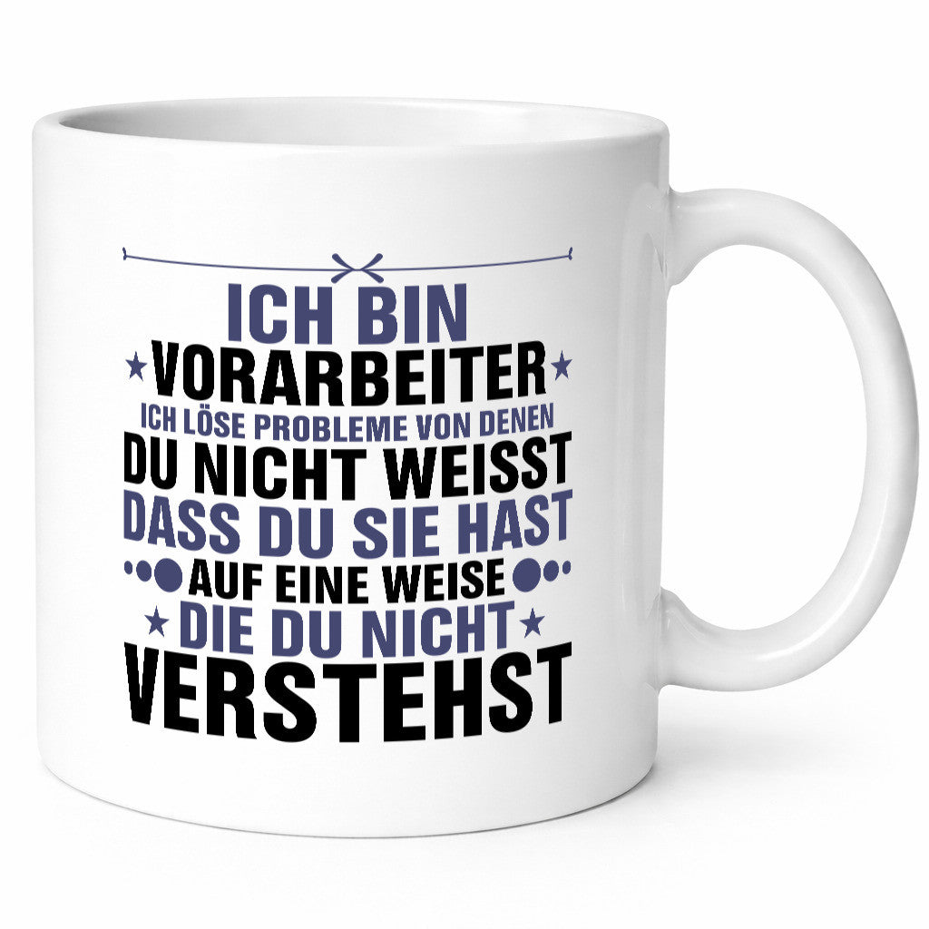 Löse Probleme: Vorarbeiter | Kollege Teamleiter Geschenkidee Arbeit Kollegen