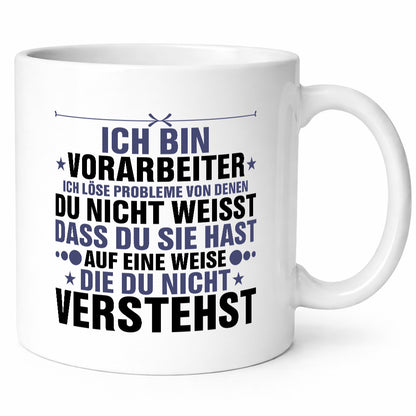 Löse Probleme: Vorarbeiter | Kollege Teamleiter Geschenkidee Arbeit Kollegen
