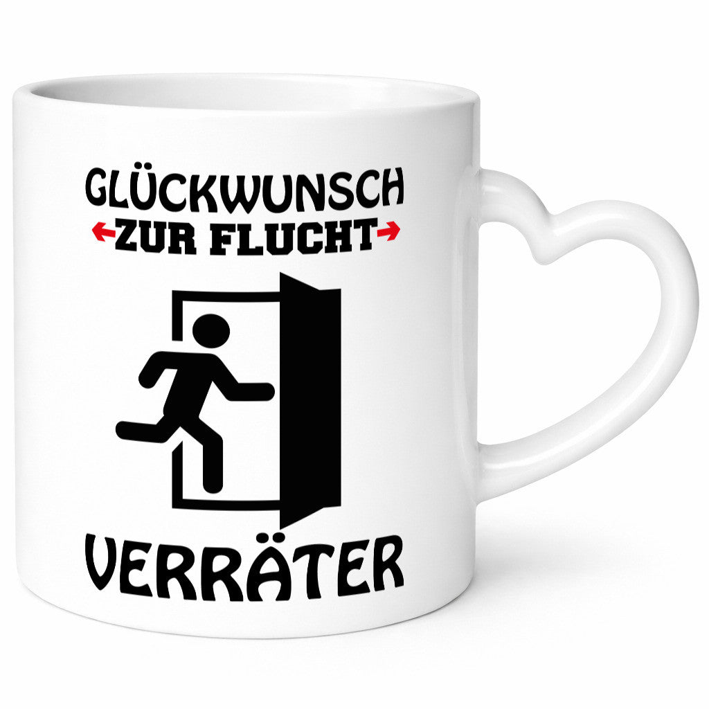 Verräter Jobwechsel lustiger Spruch Geschenk Arbeit Kollegen Büro Tasse