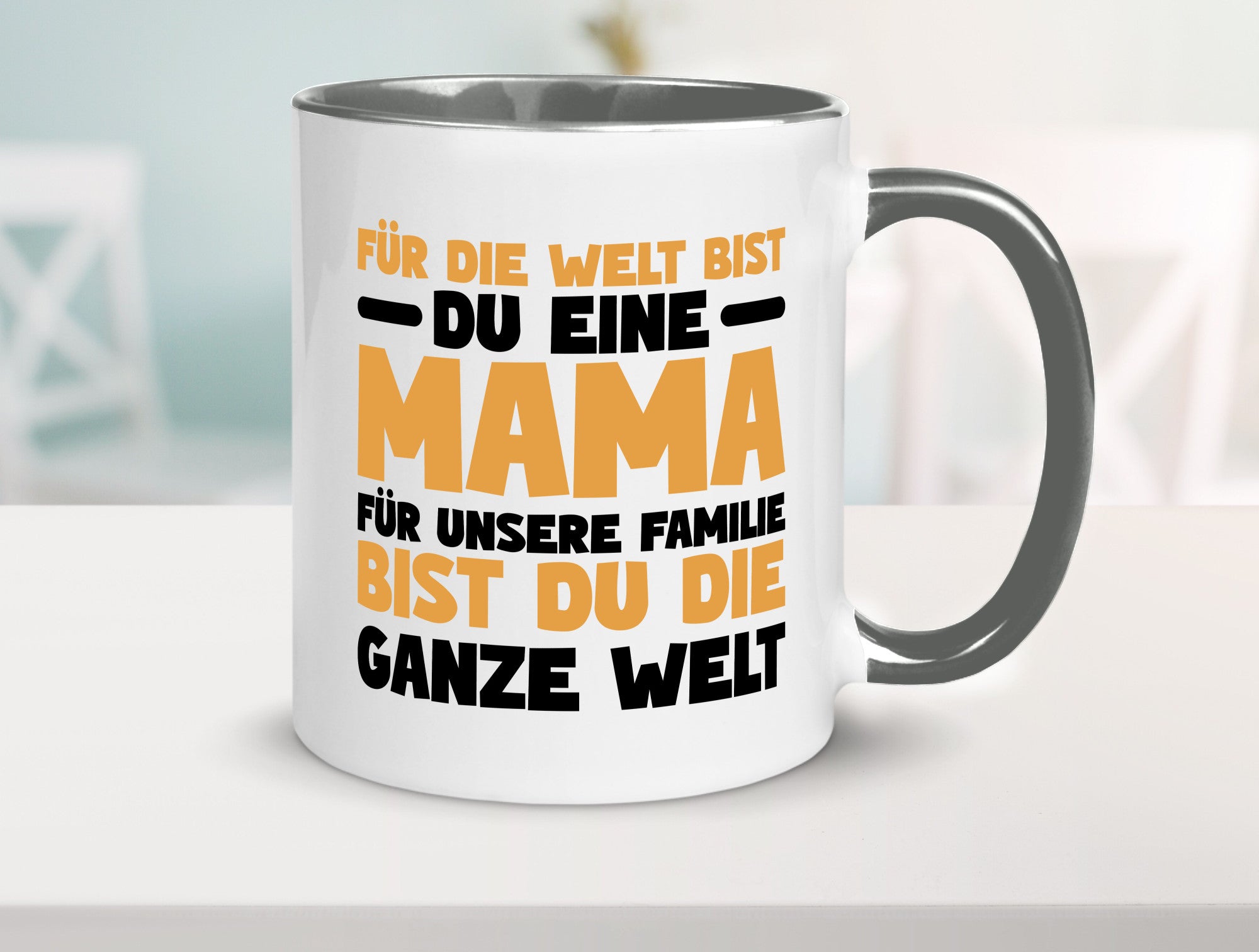 Beste mama der Welt vl8 lustig Familie Geschenkidee Geschenk Tasse