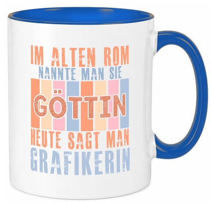 Heute sagt man: Grafikerin | Grafik Design Geschenk Humor Geschenkidee lustiger
