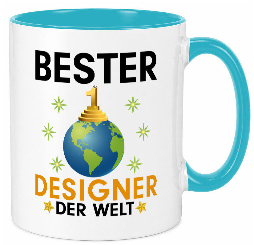 Welt Bester Designer Beruf | Mode Geschenk Arbeit Kollegen Büro lustiger Spruch