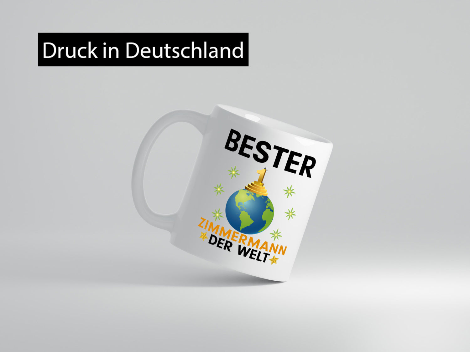 Welt Bester Zimmermann | Handwerker Holzbau lustiger Spruch Geschenk Humor
