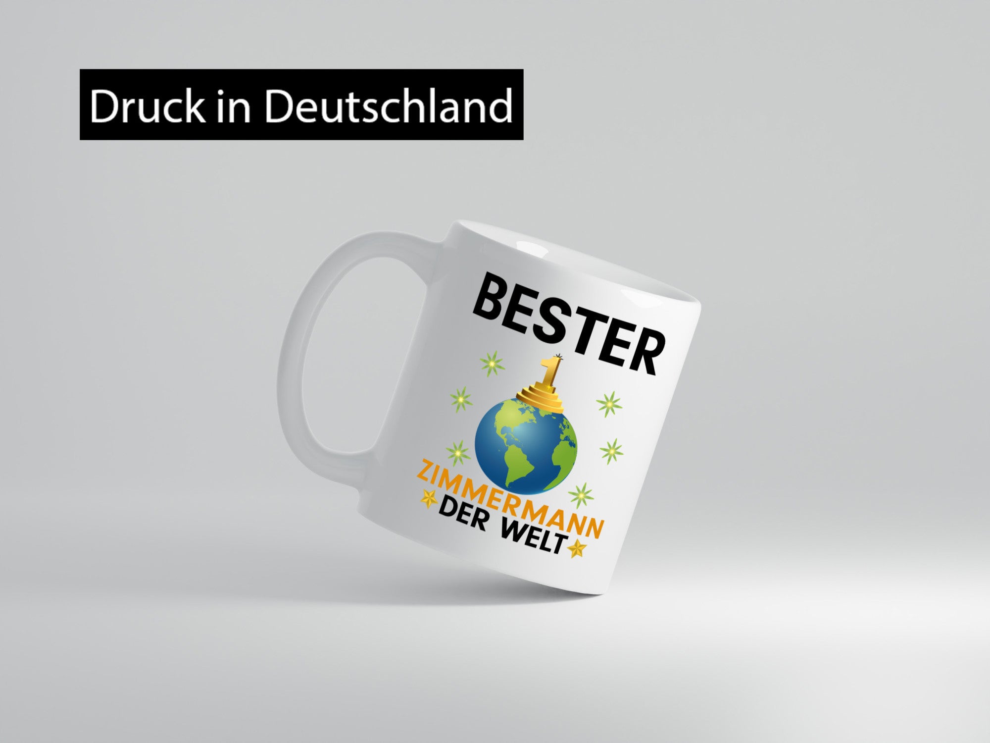 Welt Bester Zimmermann | Handwerker Holzbau lustiger Spruch Geschenk Humor