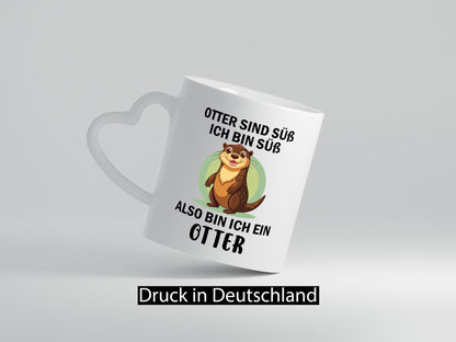 Otter sind süß ich bin also ein Geschenk Humor Geschenkidee lustiger Spruch