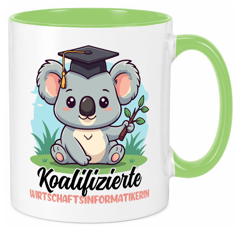 Koalifizierte Wirtschaftsinformatikerin | Informatikin lustiger Spruch Geschenk