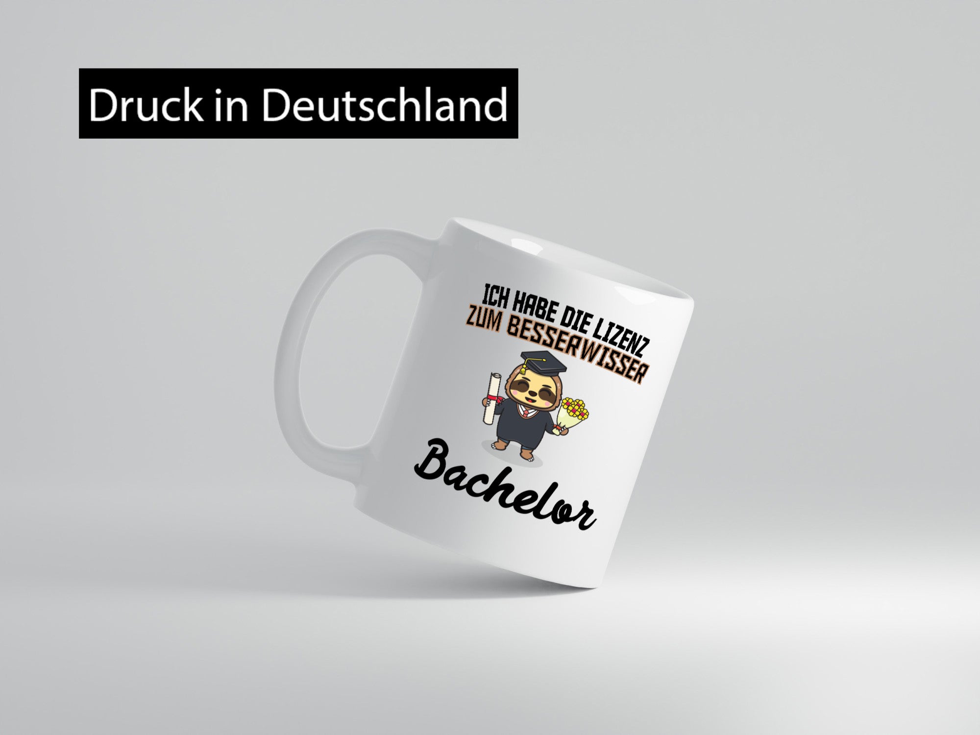 Ich hab die Lizenz zum besserwisser | Bachelor Geschenk Humor Geschenkidee
