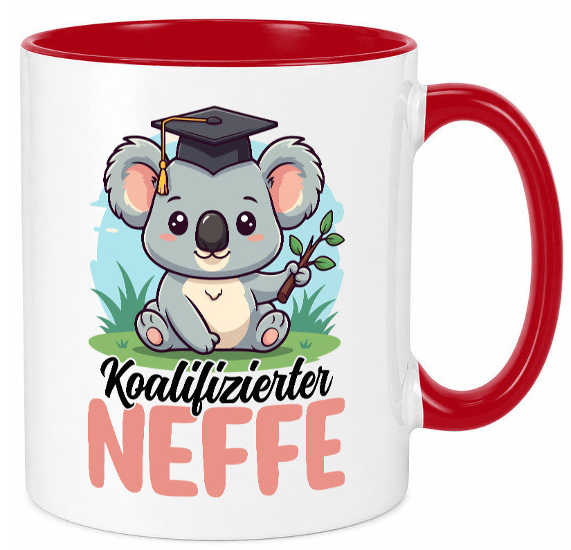 Koalifizierter Neffe | Familie Bruder Bester Onkel Geschenkidee Humor Tasse