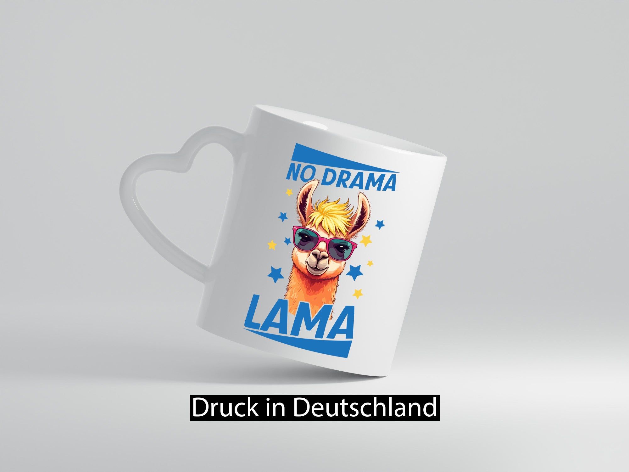 No Drama Lama | Alpaka mit Sonnenbrille Geschenk Humor Geschenkidee lustiger