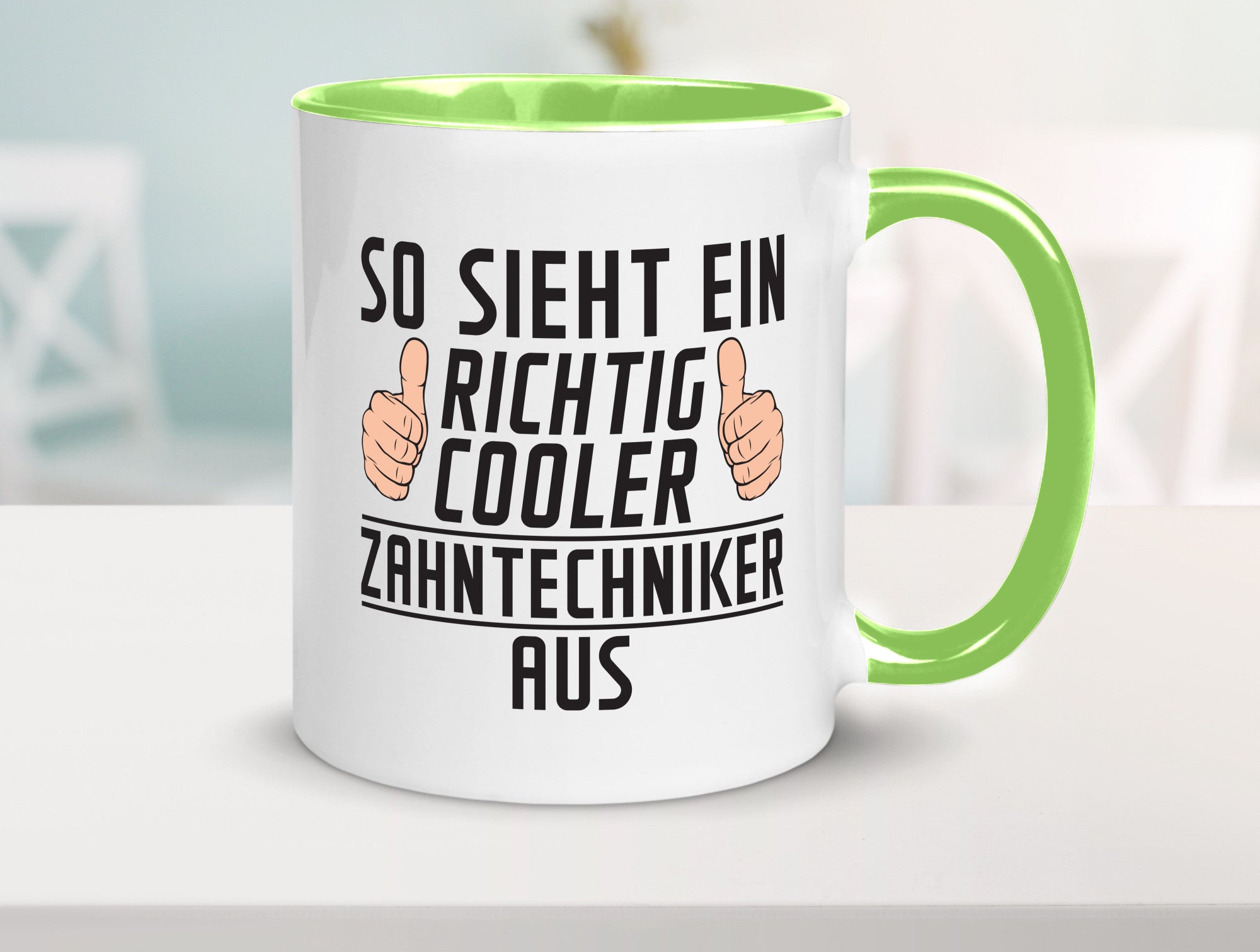 Richtig Cooler Zahntechniker | Zahnmedizin Geschenkidee Humor Tasse