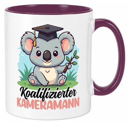 Koalifizierter Kameramann | Kamera lustiger Spruch Geschenk Humor Geschenkidee