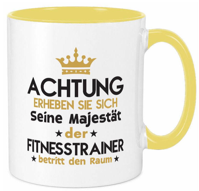 Seine Majestät Fitnesstrainer | Personal Trainer Sport lustiger Spruch Geschenk