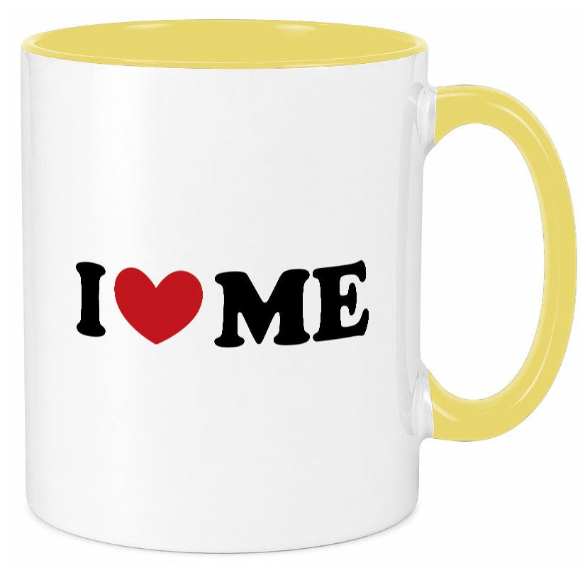 I love me vl8 Geschenk Humor Geschenkidee lustiger Spruch Tasse