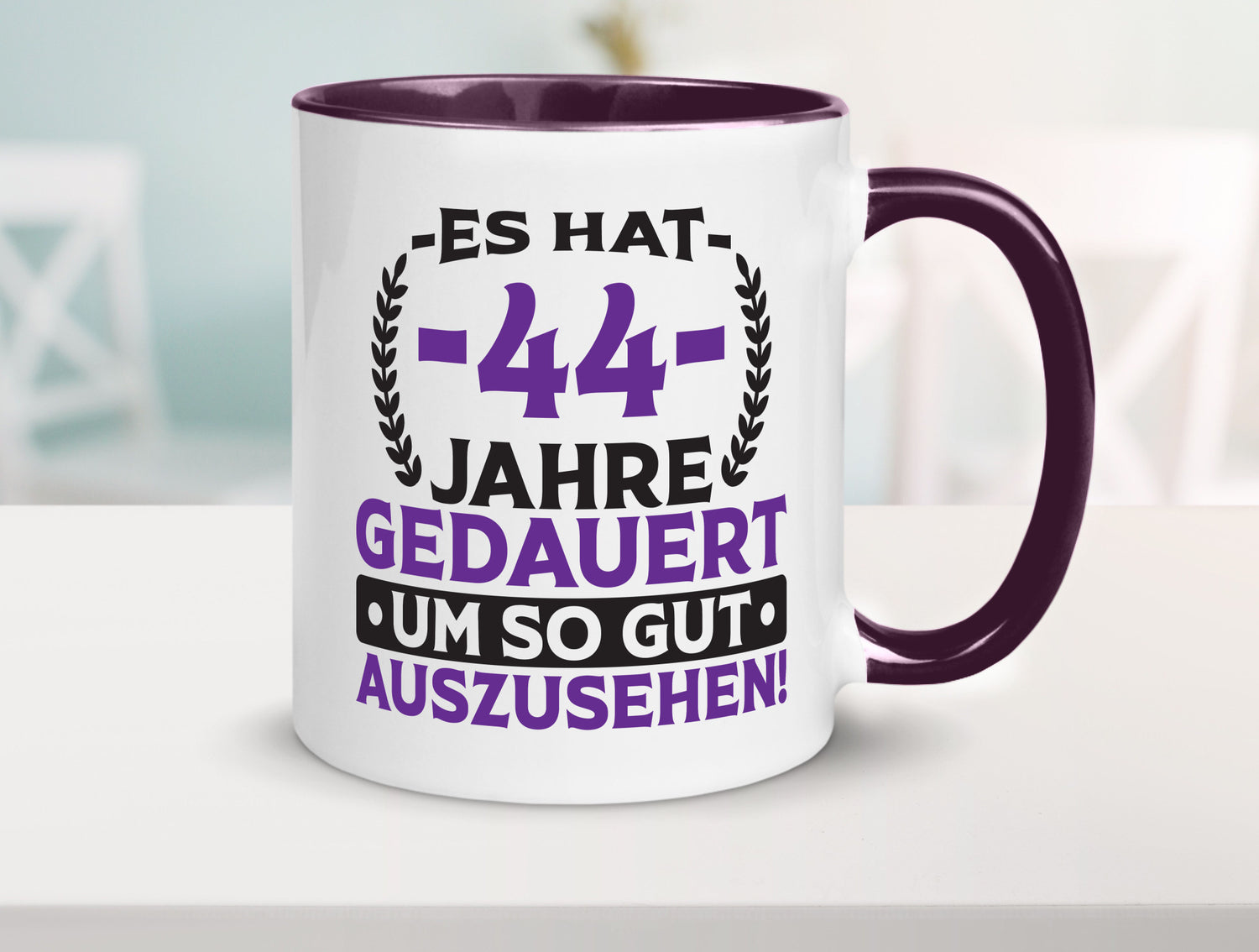 44 Jahre gedauert um so gut auszusehen | 44. Geburtstag lustig Geschenkidee