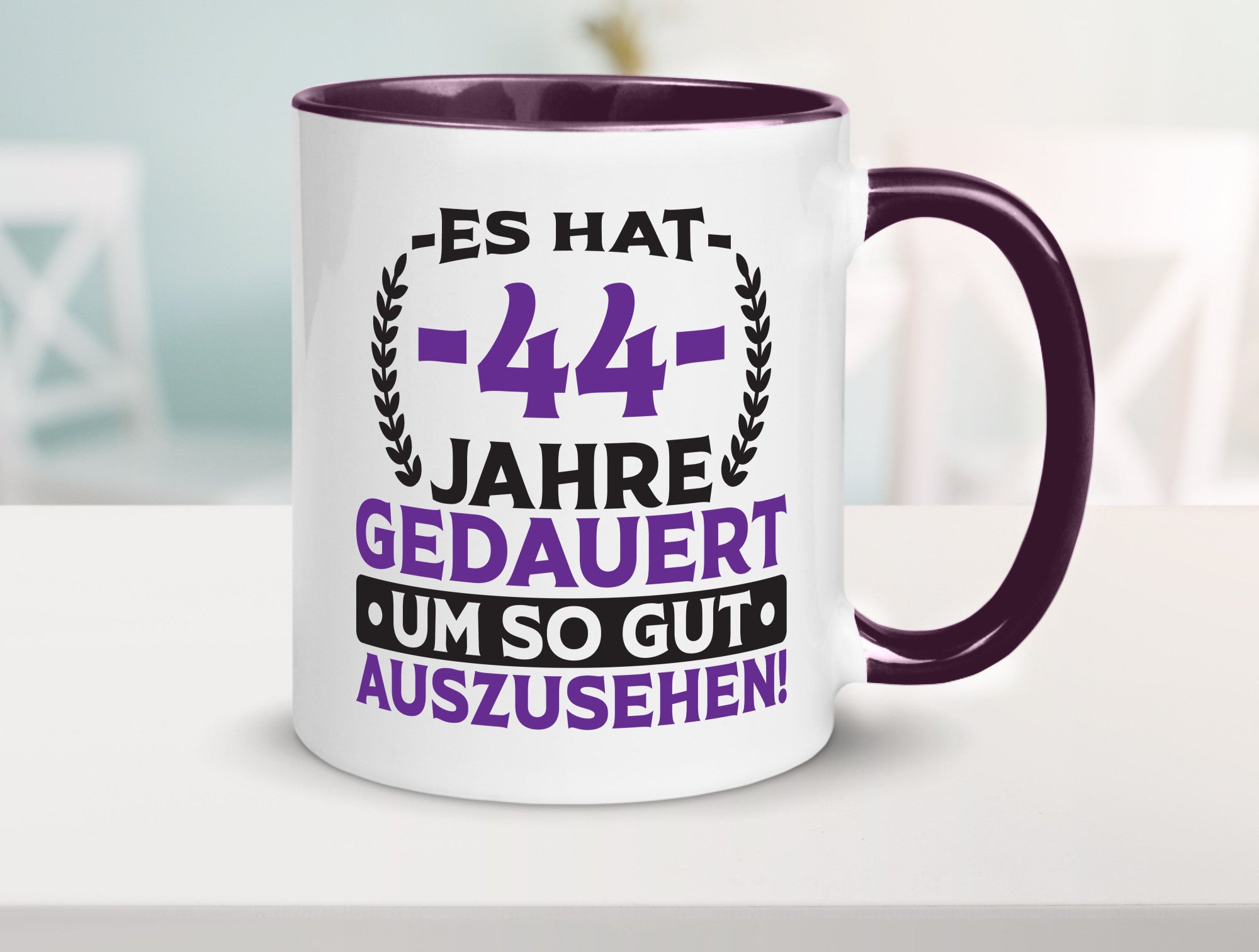 44 Jahre gedauert um so gut auszusehen | 44. Geburtstag lustig Geschenkidee
