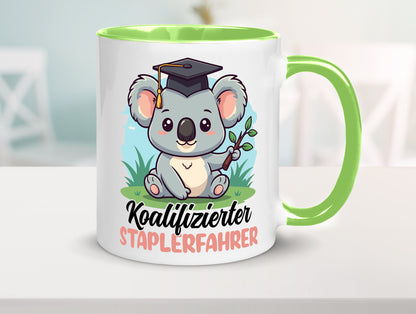 Koalifizierter Staplerfahrer | Gabelstapler Fahrer Geschenk Humor Geschenkidee