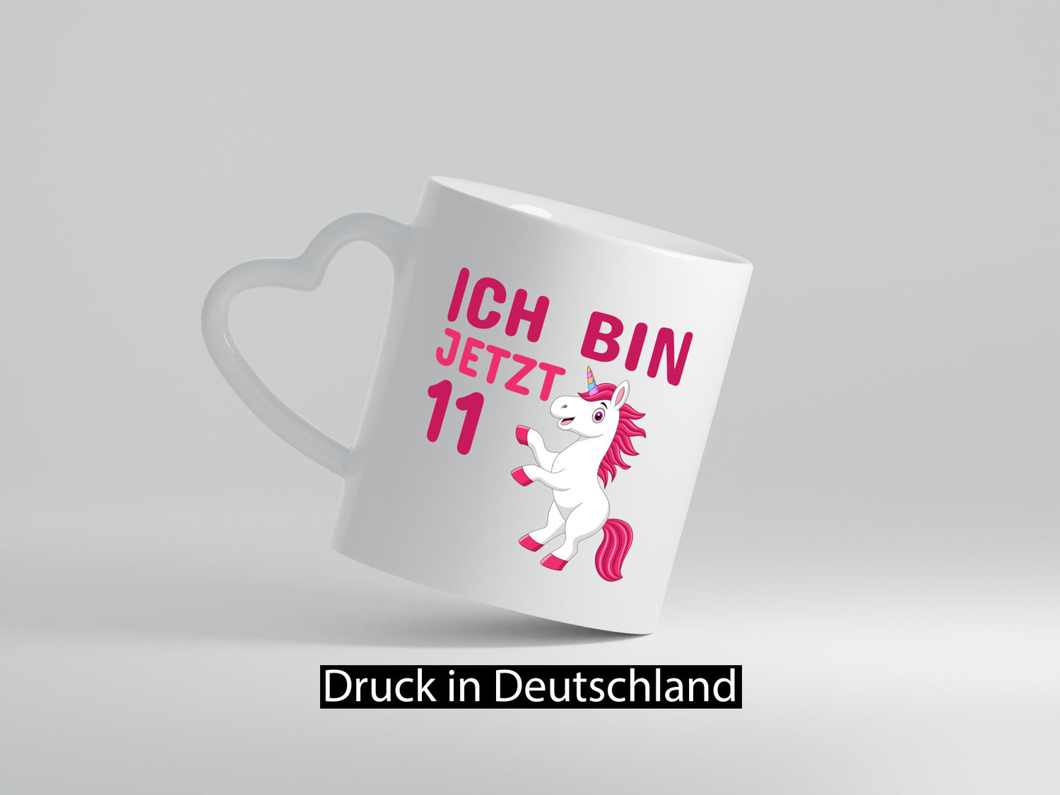 Ich bin jetzt 11 | Geburtstag Tasse Einhorn Mädchen Geschenk Geschenkidee
