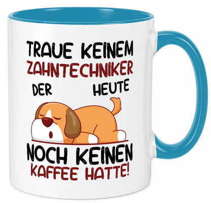 Traue keinem Zahntechniker | Zahnmedizin lustig Humor Geschenkidee Geschenk