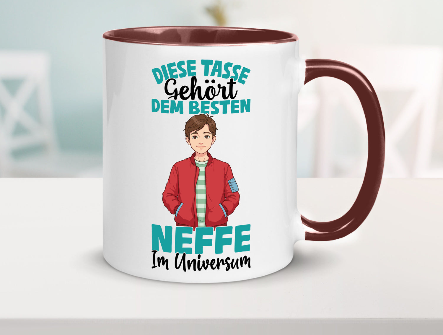 Im Universum: Neffe Familie | Onkel Bruder Bester lustig Geschenkidee Geschenk