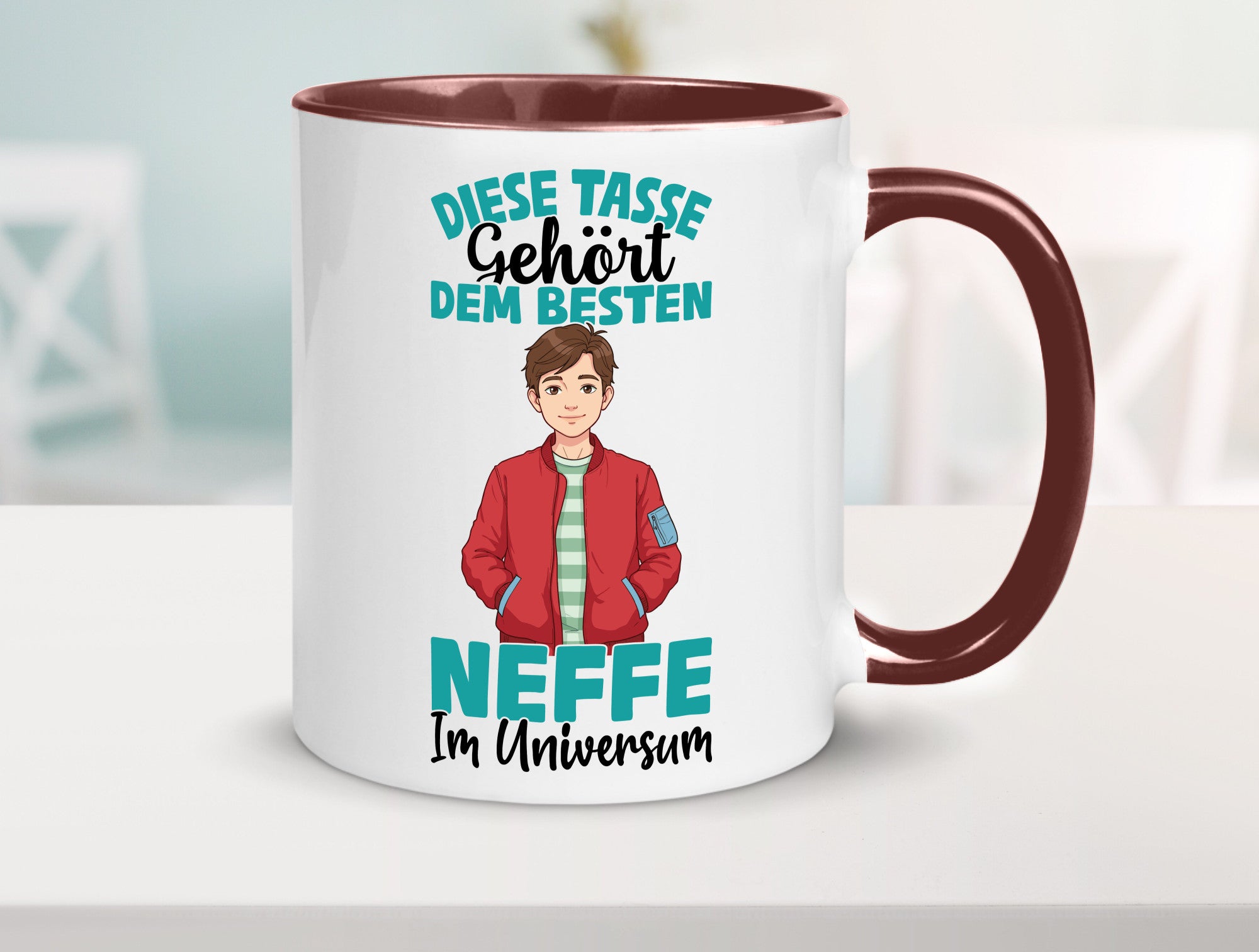 Im Universum: Neffe Familie | Onkel Bruder Bester lustig Geschenkidee Geschenk