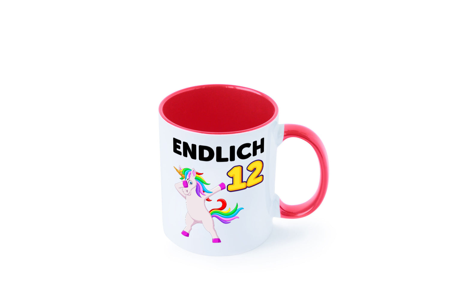 12. Geburtstag | endlich 12 Jahre Einhorn Mädchen lustig Geschenkidee Geschenk