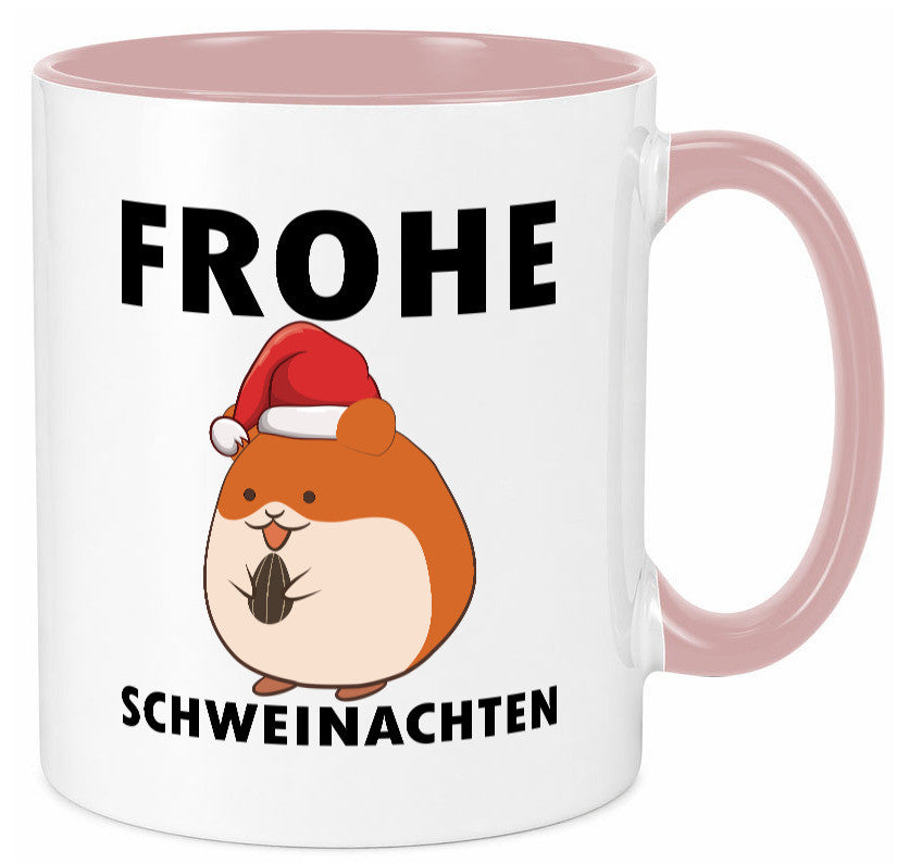 Frohe Schweinachten | Meerschweinchen Weihnachten lustiger Spruch Geschenk