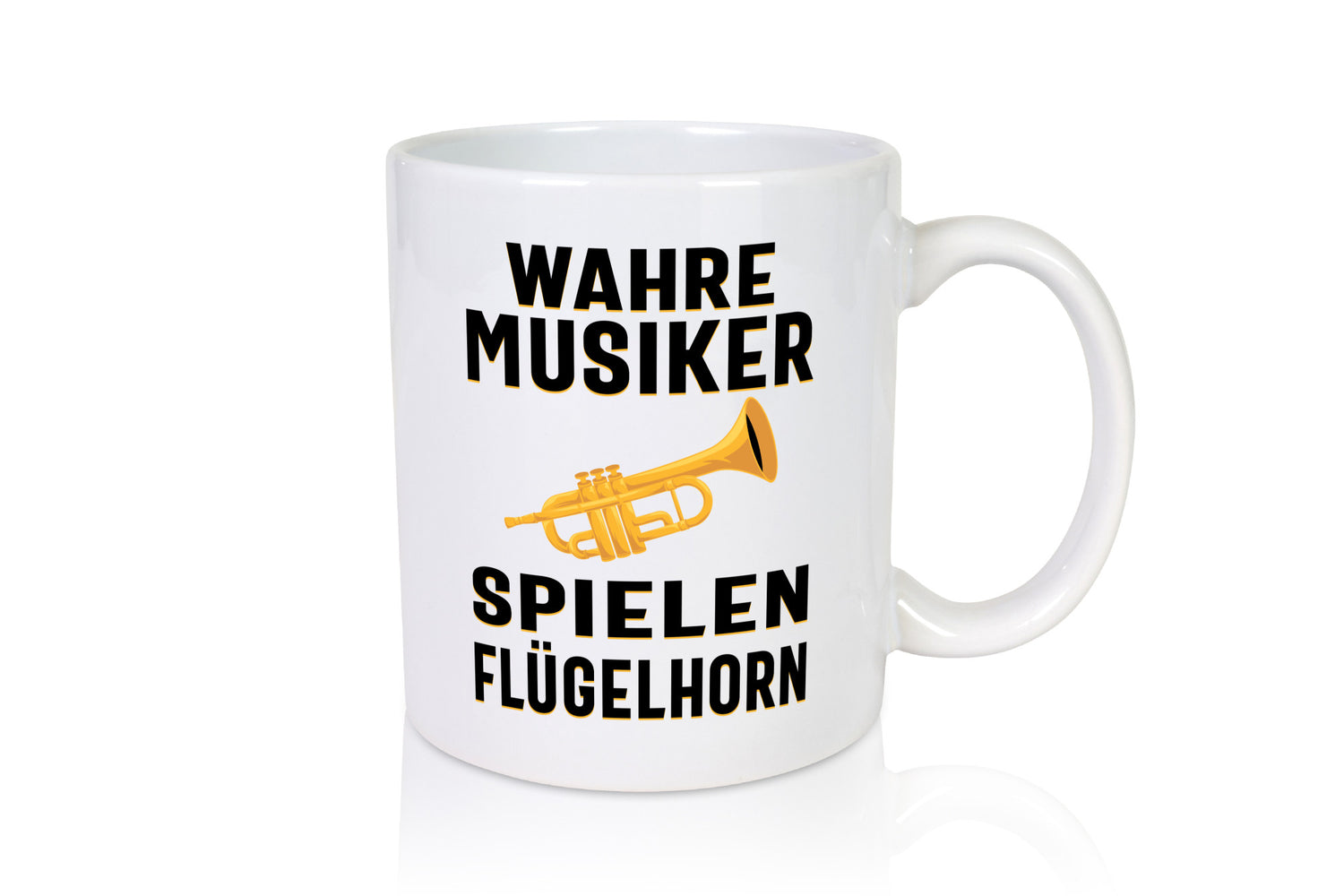 Wahre Musiker spielen Flügelhorn | Trompete Geschenk Humor Geschenkidee