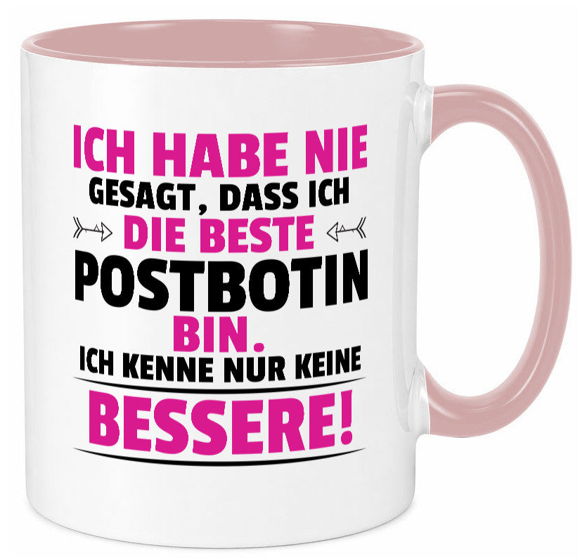 Die Beste Postbotin | Beruf Post Briefträger Geschenk Arbeit Kollegen Büro