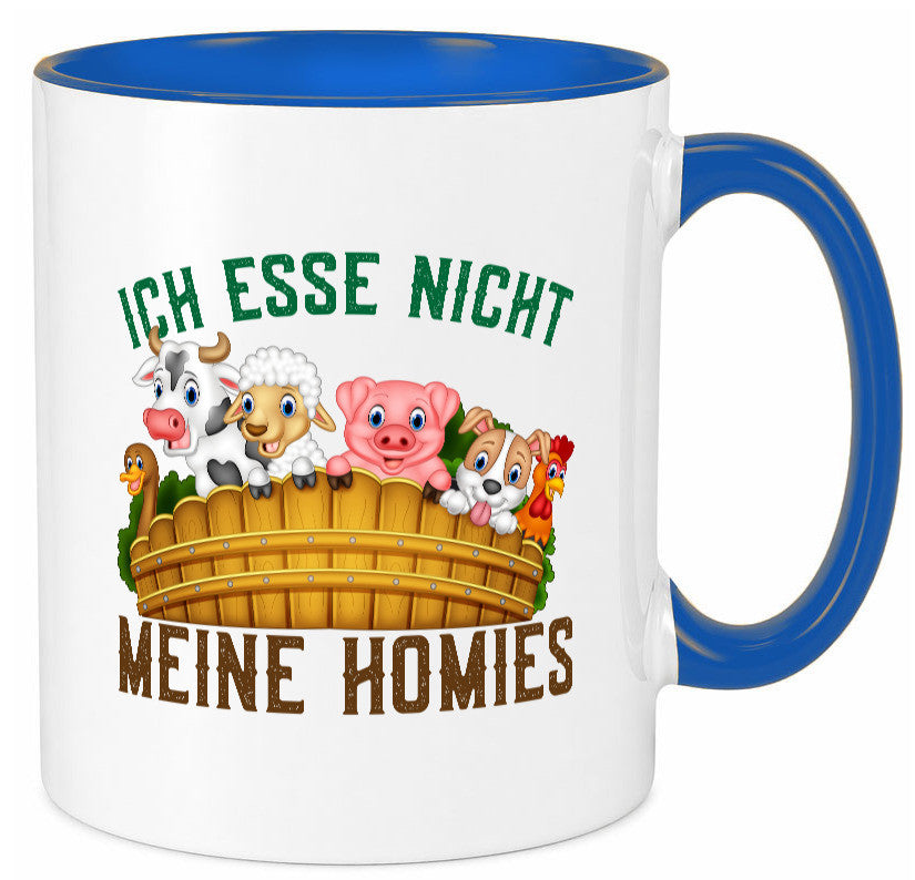 Ich esse nicht meine Homies | Farmer Landwirt lustiger Spruch Geschenk Humor Tasse