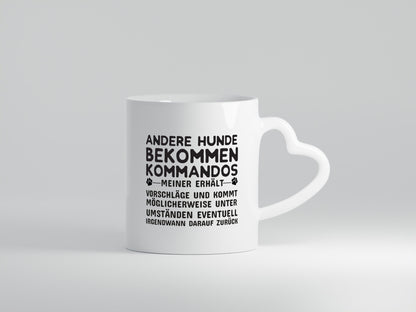 Hunde Training | Hundebesitzer Tasse Hundekommando lustig Tierliebhaber Humor