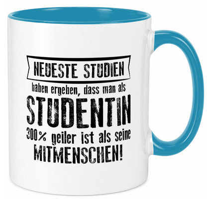 Neuste Studien: Studentin | Uni Studium Universität Geschenk Humor Geschenkidee