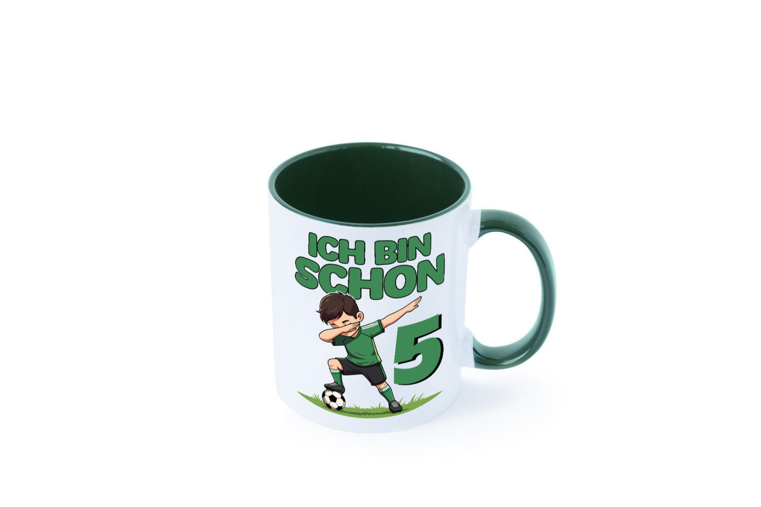 5. Geburtstag | 5 Jahre Fußballer lustiger Spruch Geschenk Geschenkidee Tasse