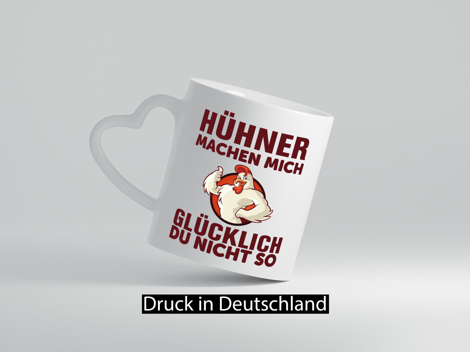 Hühner Tasse | Spruch witziges Huhn Bauer Humor Geschenkidee