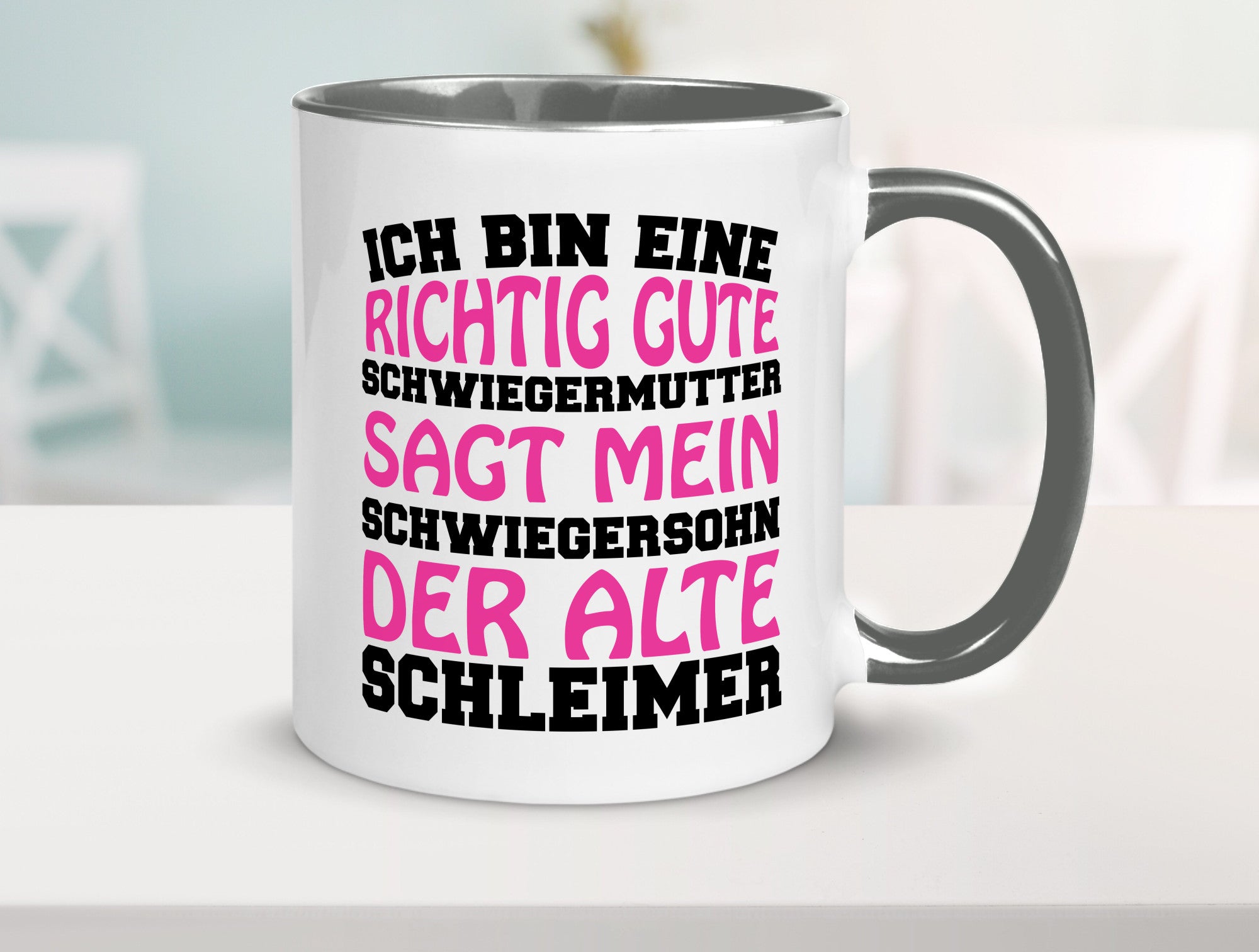 Gute Schwiegermutter lustig Familie Geschenkidee Geschenk Tasse