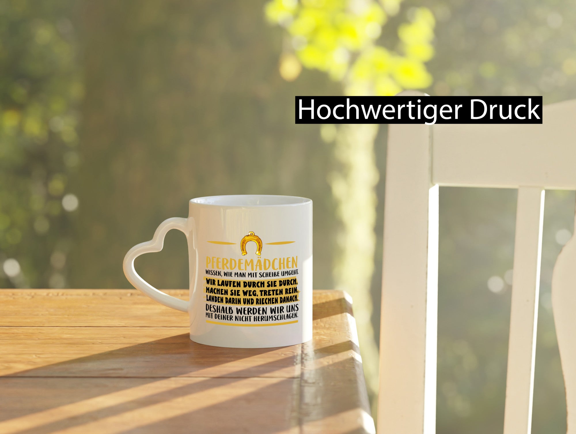 Pferdemädchen | Reiterin Tasse Pferdebesitzerin Geschenk Humor Geschenkidee