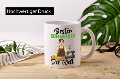 Bester Schneider | Beruf Schneiderei v2 lustig Arbeit Kollegen Büro Geschenk