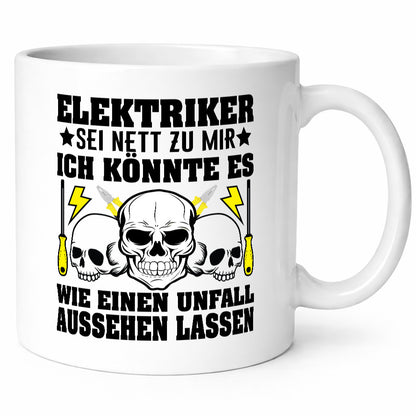 Ich bin Elektriker, sei nett zu mir | Elektriker Arbeit lustig Kollegen Büro