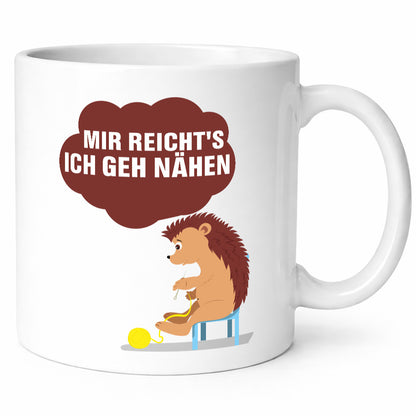 Ich geh nähen | Näherin Tasse Schneider Schneiderin Geschenkidee Humor