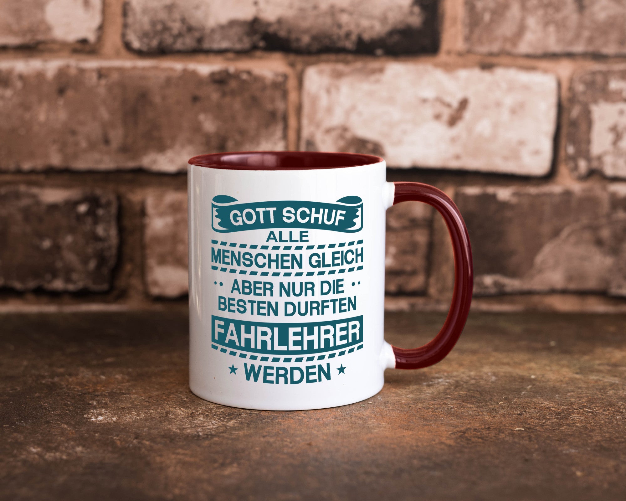 Alle Menschen gleich, die Besten sind Fahrlehrer | Sterne Humor Geschenkidee