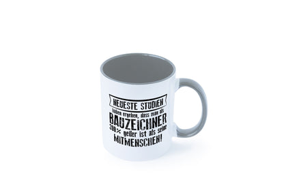 Neuste Studien: Bauzeichner | Zeichner Humor Geschenkidee Tasse