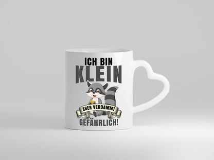 Ich bin klein | Waschbär Kindergarten Humor Geschenkidee Tasse