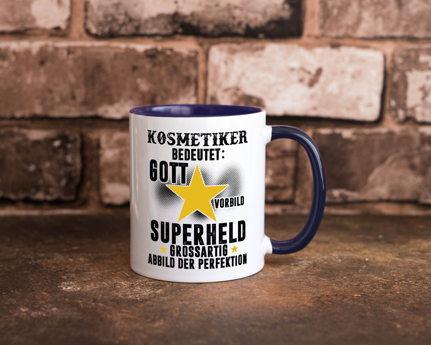 Bedeutung von Kosmetiker | Kosmetik Stylist Visagist Geschenkidee Humor Tasse